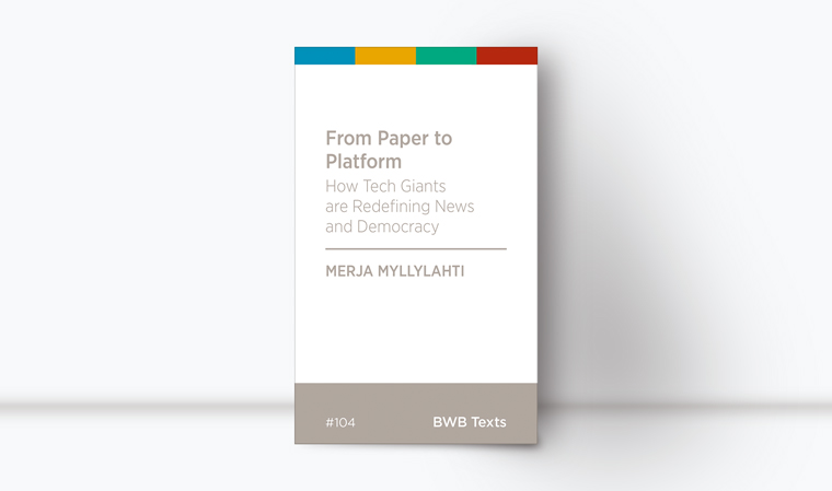 Dr. Merja Myllylahti's upcoming book.