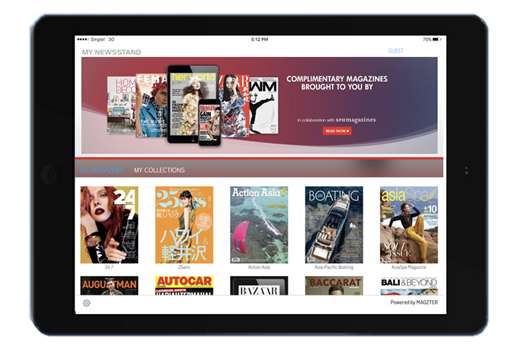 SPH Magazines partnered with Wi-Fi-enabled businesses to distribute its publications to a wider audience.