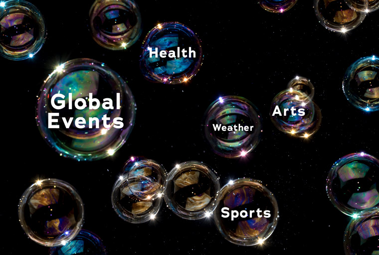 The creation of filter bubbles is one argument against personalisation, but aren't those already prevalent?