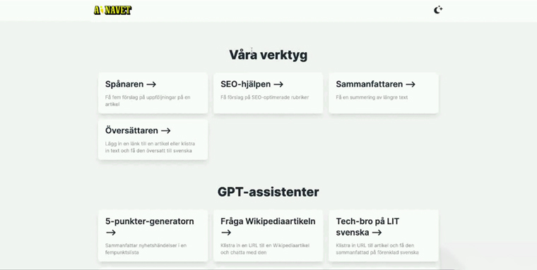 The five-points bullet maker, part of Aftonbladet's AI exploration, brings extra conversions.