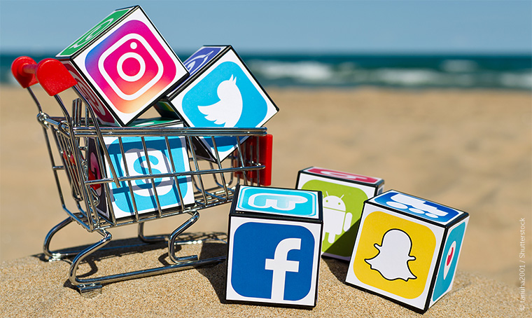 Each social media platform has different strengths.