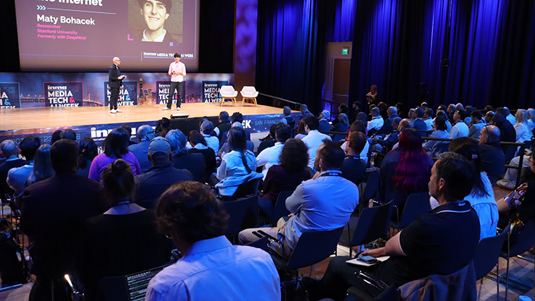 Stanford University’s Maty Bohecek shared how the growing share of the Web is now machine-written. Stanford University’s Maty Bohecek shared how the growing share of the Web is now machine-written.