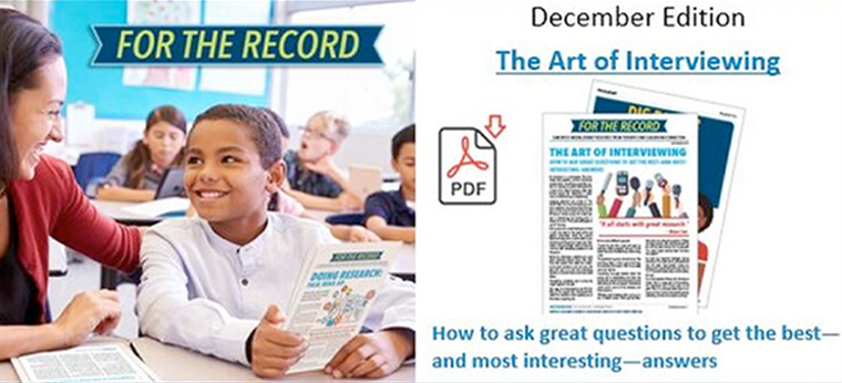 The online resource, launched this year, explains the importance of fact checking, how a journalist conducts research, and more.