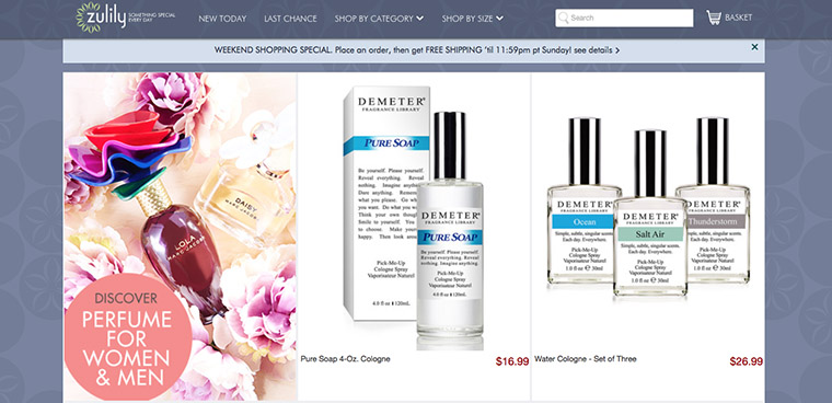 Companies like Zulily have embraced imagery to help sell products.