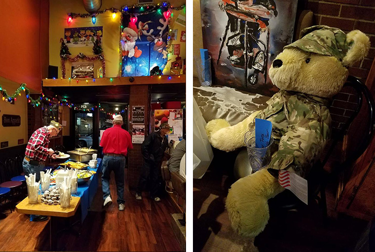 It may have been simple, but a free customer appreciation dinner went a long way in saying thank you to the community.