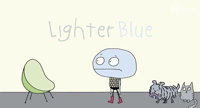 The most memorable and meaningful campaigns connect with their intended audiences, like this Lighter Blue campaign tackling depression.