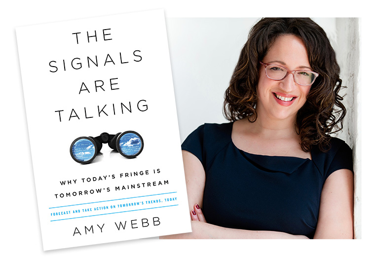 Futurist Amy Webb noted the importance of being open to trends at this year’s INMA World Congress.