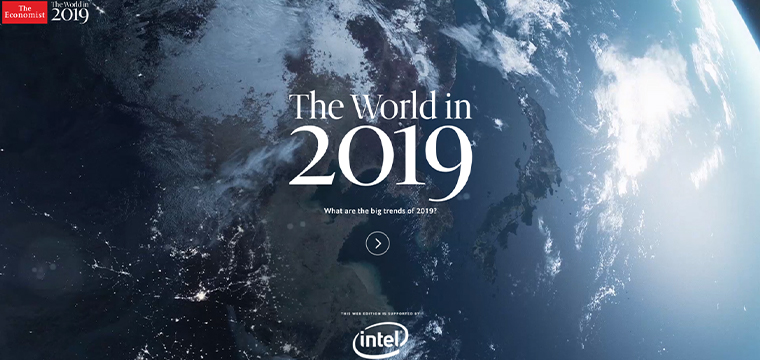 While many publications pull from already-published content to create their end-of-year special editions, The Economist creates a carefully considered edition.