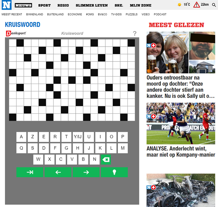 Subscribers want newsy articles and entertainment like crossword puzzles.