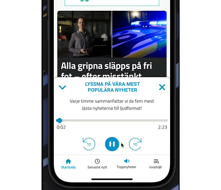 Top News invites NTM audiences to engage in the biggest stories of the day via reading, watching, or listening.