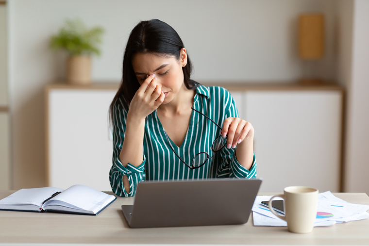 People are exhausted by COVID-19 coverage, but thoughtful media companies can take advantage of this moment to connect with readers in a meaningful way. Image credit: envanto, Prostock studio