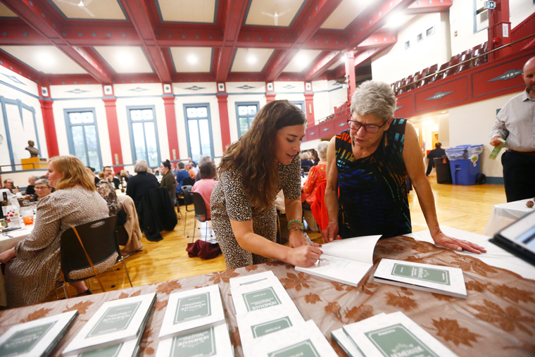 The book spun out to community culinary events and a Facebook group where recipe submitters continue to engage with the author, Eva Wasney.