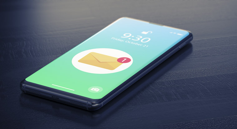 Fifty-eight percent of people are willing to open an app from a notification alert.
