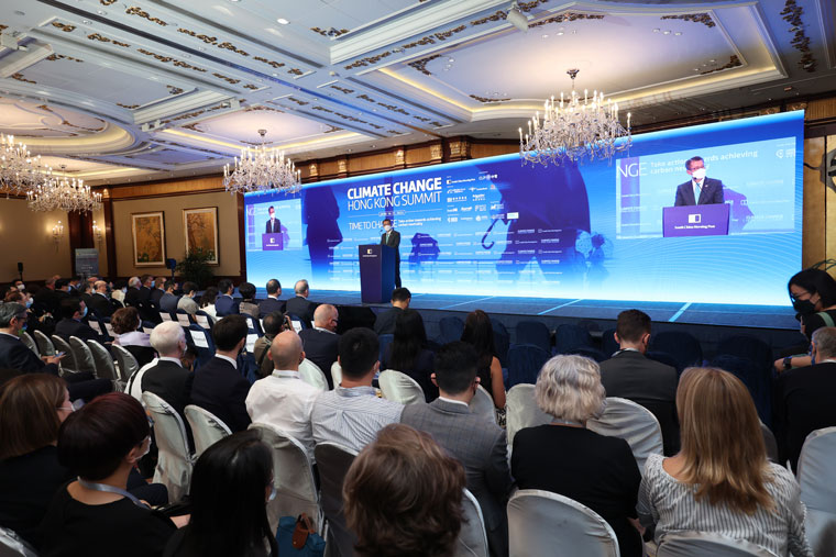 The two-day Climate Change Hong Kong Summit was a carbon-neutral event.