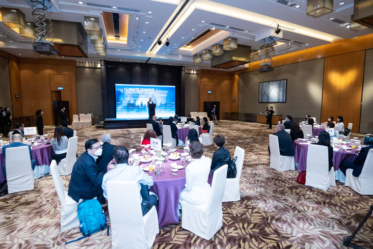 Holding a carbon-neutral event required careful consideration of all logistical aspects.