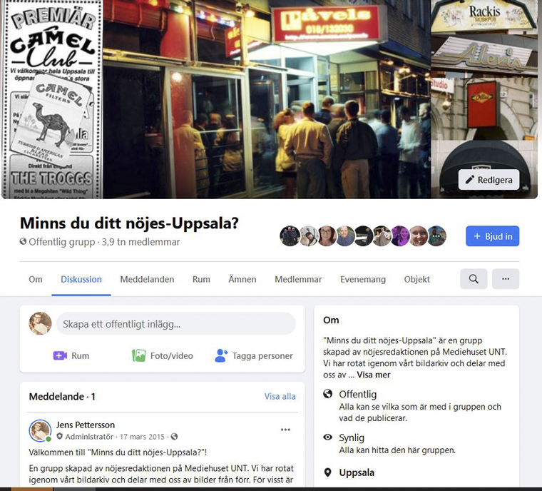This Facebook group encourages readers to relive their favourite nights of dancing and entertainment.