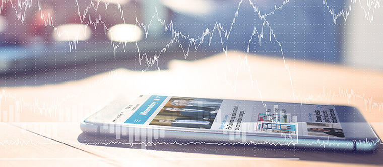 Data makes it possible to predict reader actions.