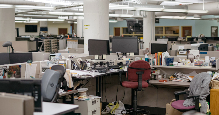 Even though newsrooms are mostly void of actual people, staff continue to devote time and attention to COVID-19 coverage.