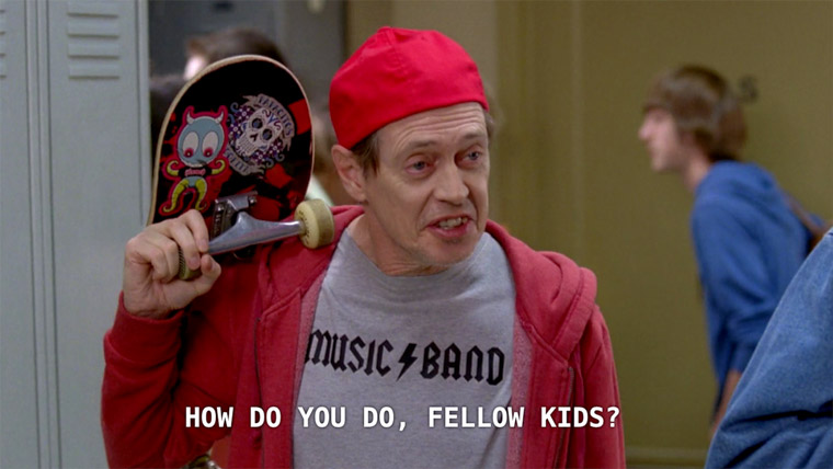 VG strives to avoid becoming the next Steve Buscemi.