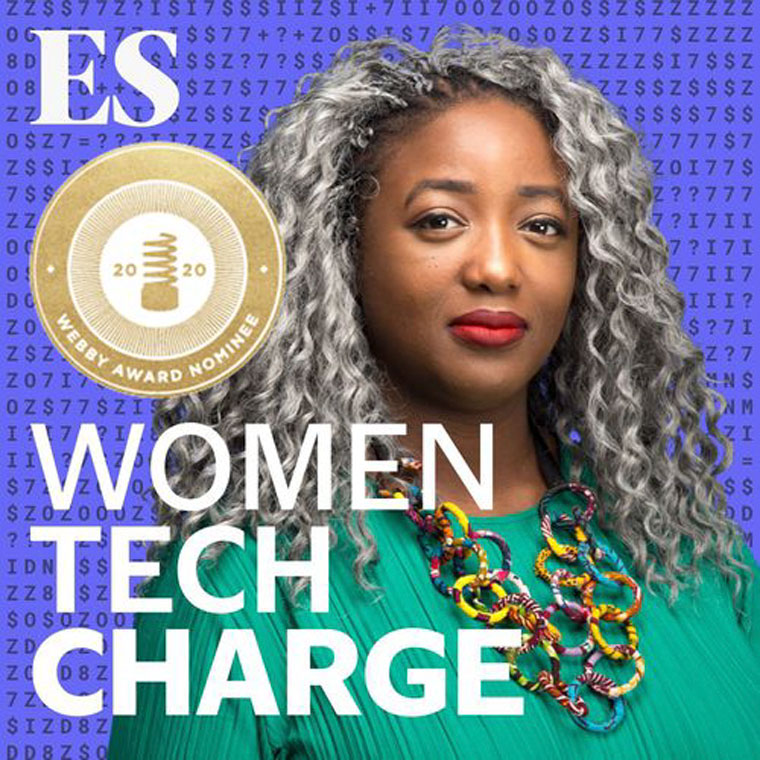The cross-pollination allows podcasts like Women Tech Charge to be promoted on other Evening Standard podcasts.