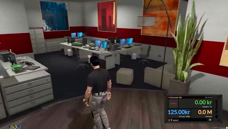 The VG office exists within the game Grand Theft Auto.