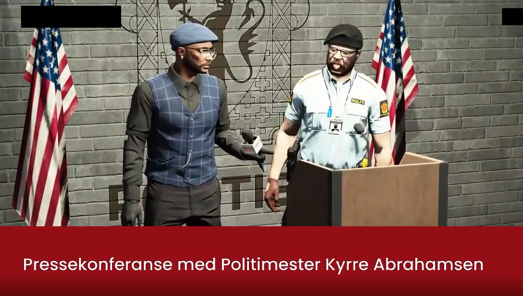 The VG within the video game has nothing to do with VG in real life.