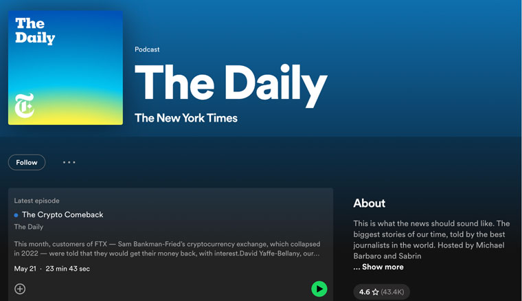 Podcasts streamed around the world in a variety of languages feature people and stories sidelined by mainstream news.
