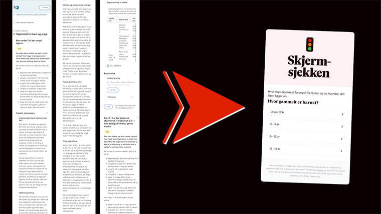 The interactive Screen Check tool offered a compelling reason for people to visit and engage with the VG Web site.
