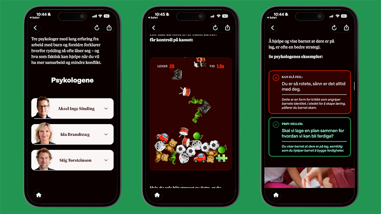 Expert advice turned into clickable, visual, and usable journalism.