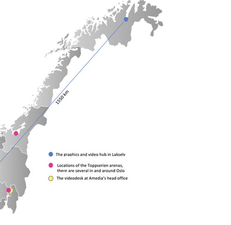 The drive from Klepp to Lakselv is 2,200-kilometres.