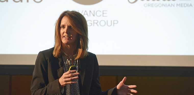 Pam Sliddall, executive vice president of Advance Local, explains how the company successfully disrupted itself.