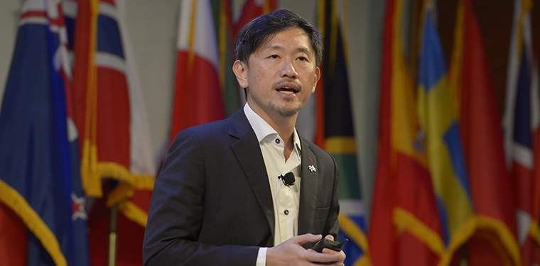 Anthony Tan, deputy chief executive officer at Singapore Press Holdings, discusses diversification at INMA World Congress.