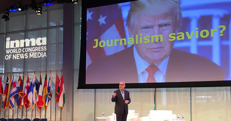 INMA Executive Director/CEO Earl J. Wilkinson offers his new perspective on the U.S. president.