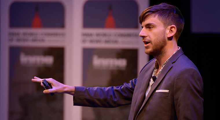 Andrew Springer explained how Stay Tuned delivers news to its Gen Z audience through Snapchat.