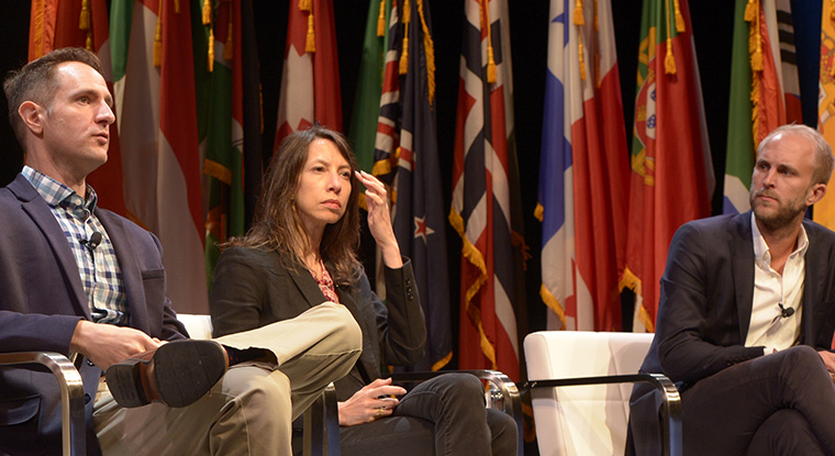 The panel consisted of two former journalists, but all three speakers underscored the importance of editorial in consumer engagement.