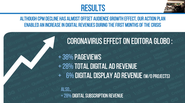 A focused strategy has turned advertising declines around at Infoglobo.