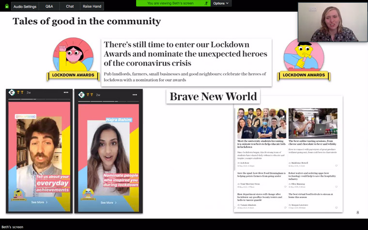 So far, 1300 people have been nominated as unexpected heroes in the Brave New World feature.