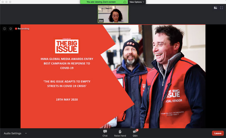 The Big Issue had to rethink everything after its vulnerable vendors weren't allowed to distribute the weekly magazine because of the lockdown.