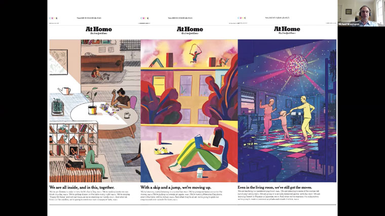 The New York Times' "At Home" print section debuted in late April to respond to the pandemic.