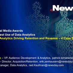 Newsday’s Predictive Data Analytics Driving Subscriber Retention