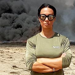 Magda Gad – World-class war coverage and interaction on Facebook.