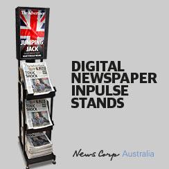 News Corp Australia's Digital Retail Impulse Stands