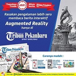 Augmented Reality in Tribun Pekanbaru (First Koran TV)