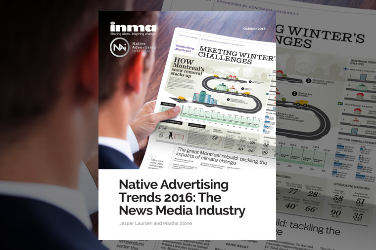 The first global study on native advertising for newspaper media is free to INMA members.