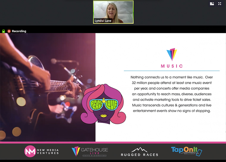 Music events are often helped by partnering with promoters.