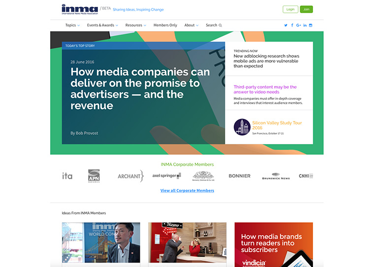 The revamped INMA.org has been more than a year in the making.