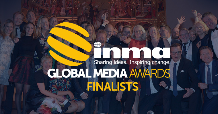 115 finalists were chosen from 655 entries in the INMA Global Media Awards competition.