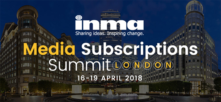 This week, 230 attendees from 33 countries will join INMA for a four-day summit on digital subscriptions in London.