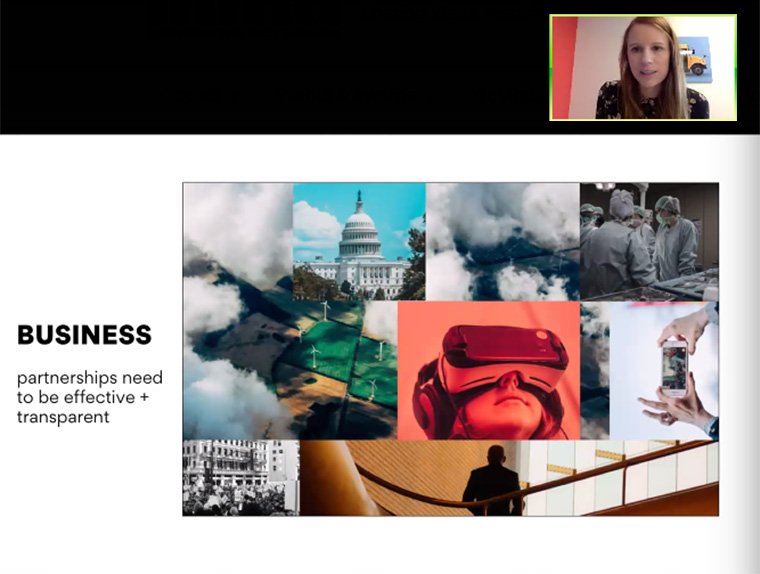 The Axios business model combines native advertising in an effective and transparent way.