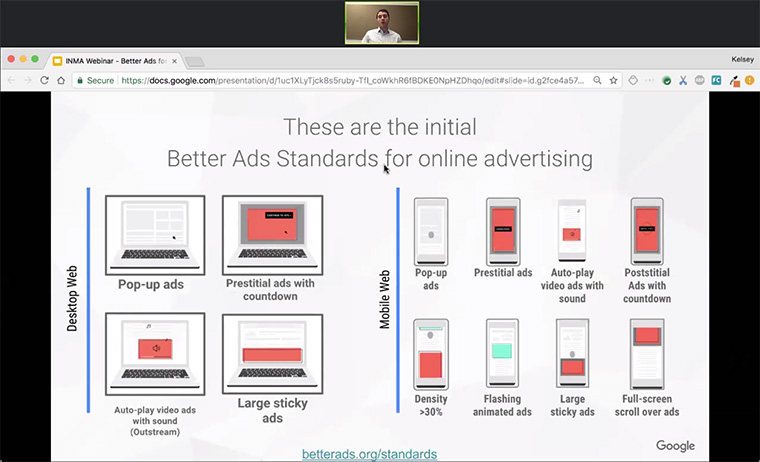 Better Ads Standard identified the ad experiences that fall beneath a threshold of consumer acceptability.